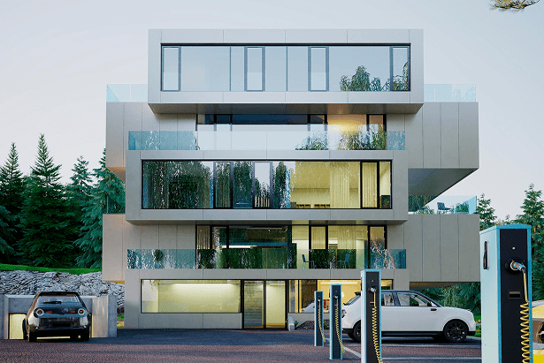 Commercial townhouse